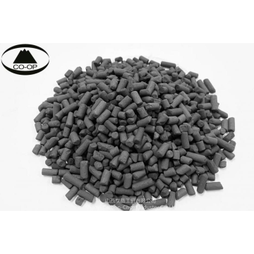 Wood Coal Coconut Extruded Pellet Activated Carbon